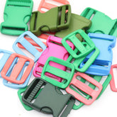 Coloured Set Clip Buckles and Loop 30mm 3x #BNY3500 - ACCESSOIRES LEDUC BV